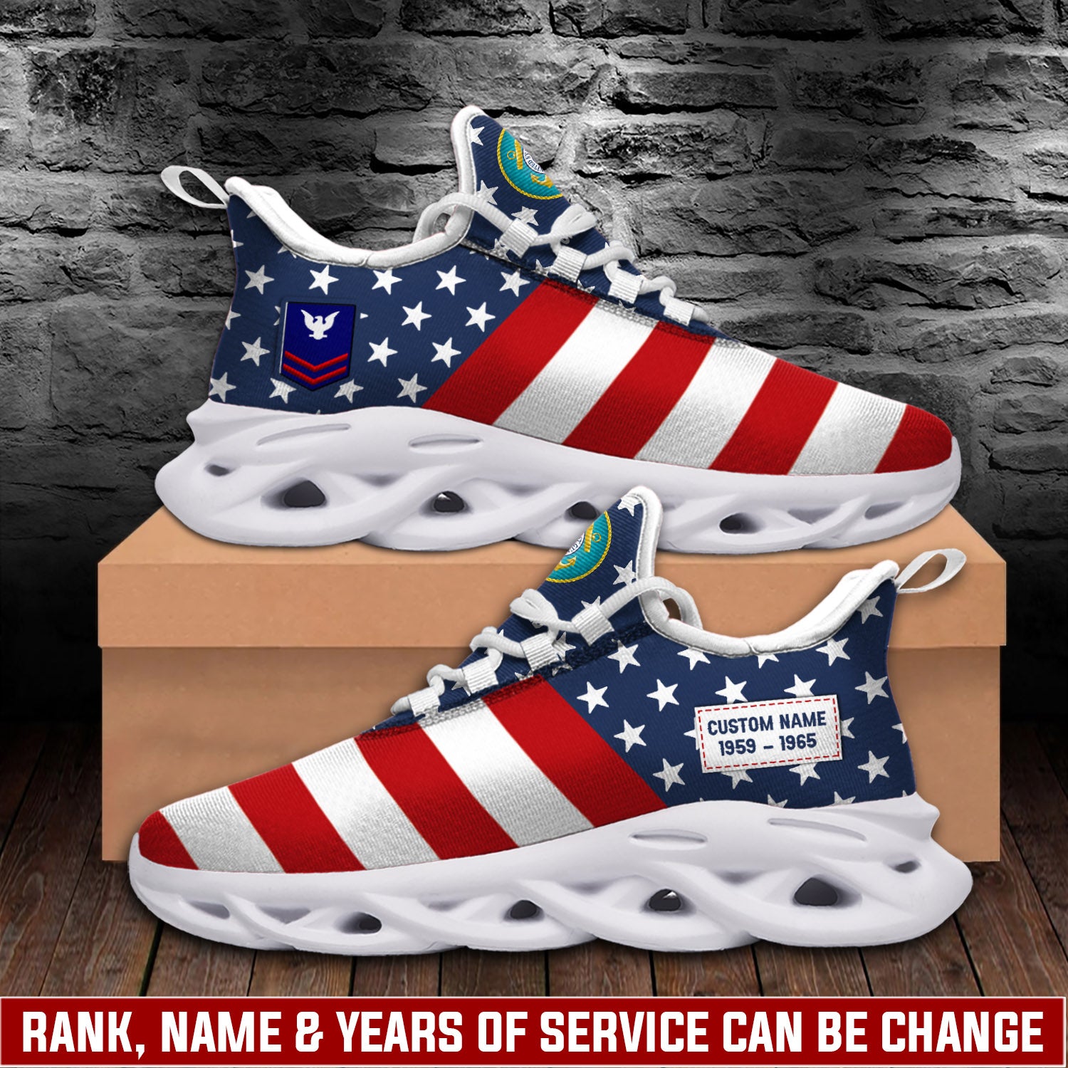 Personalized US Coast Guard Max Soul Shoes Sneakers for Men And Women – Casual Shoes, Streetwear Shoes