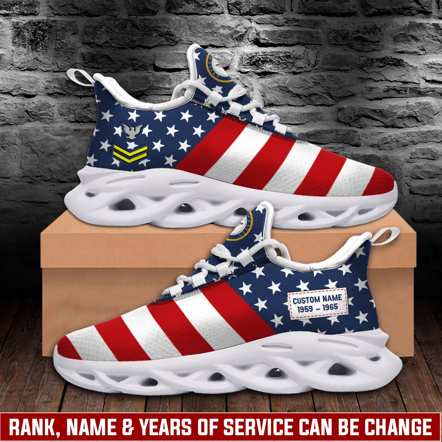 Personalized US Navy Max Soul Shoes Sneakers for Men And Women – Casual Shoes, Streetwear Shoes