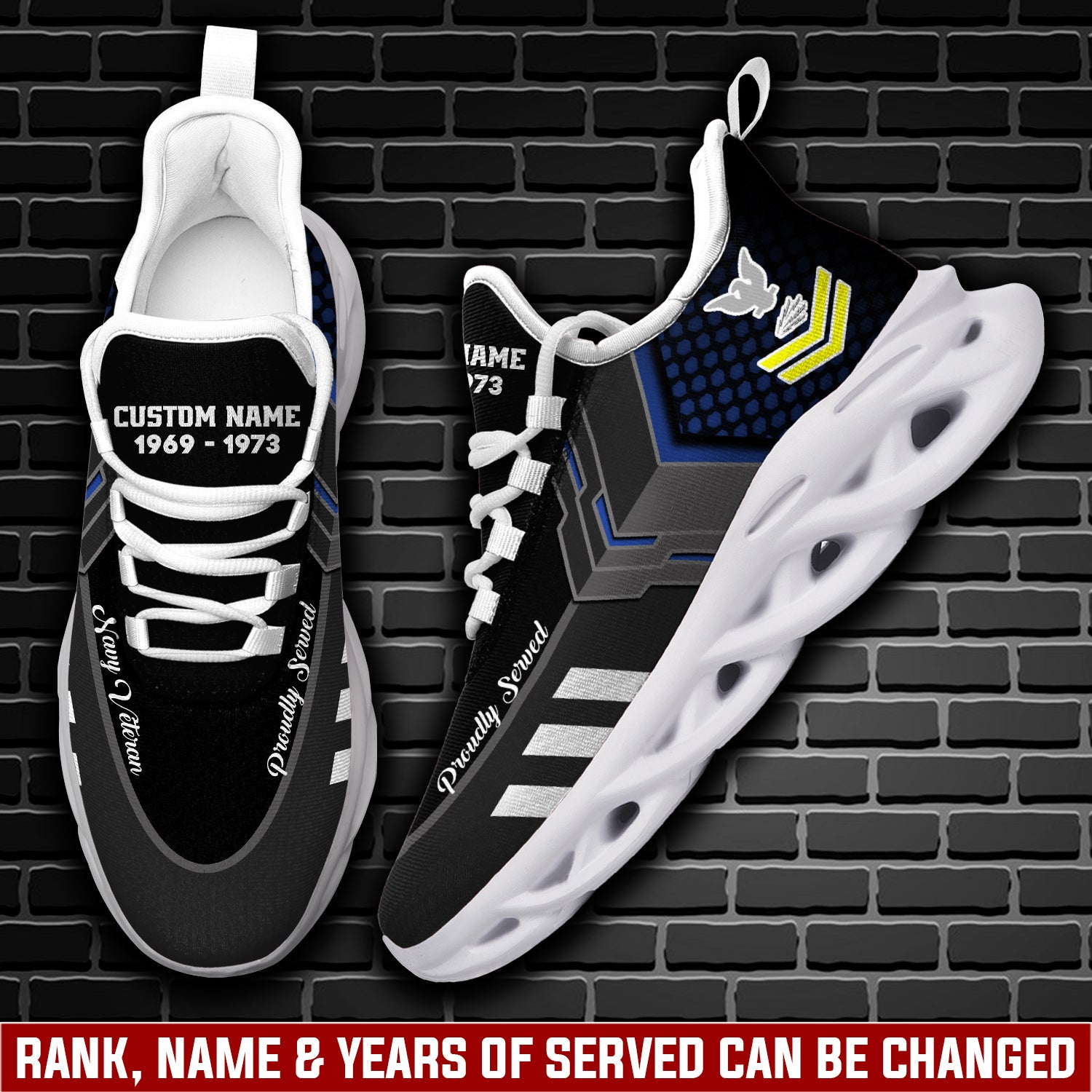 Personalized US Navy Max Soul Shoes Sneakers for Men And Women – Casual Shoes, Streetwear Shoes