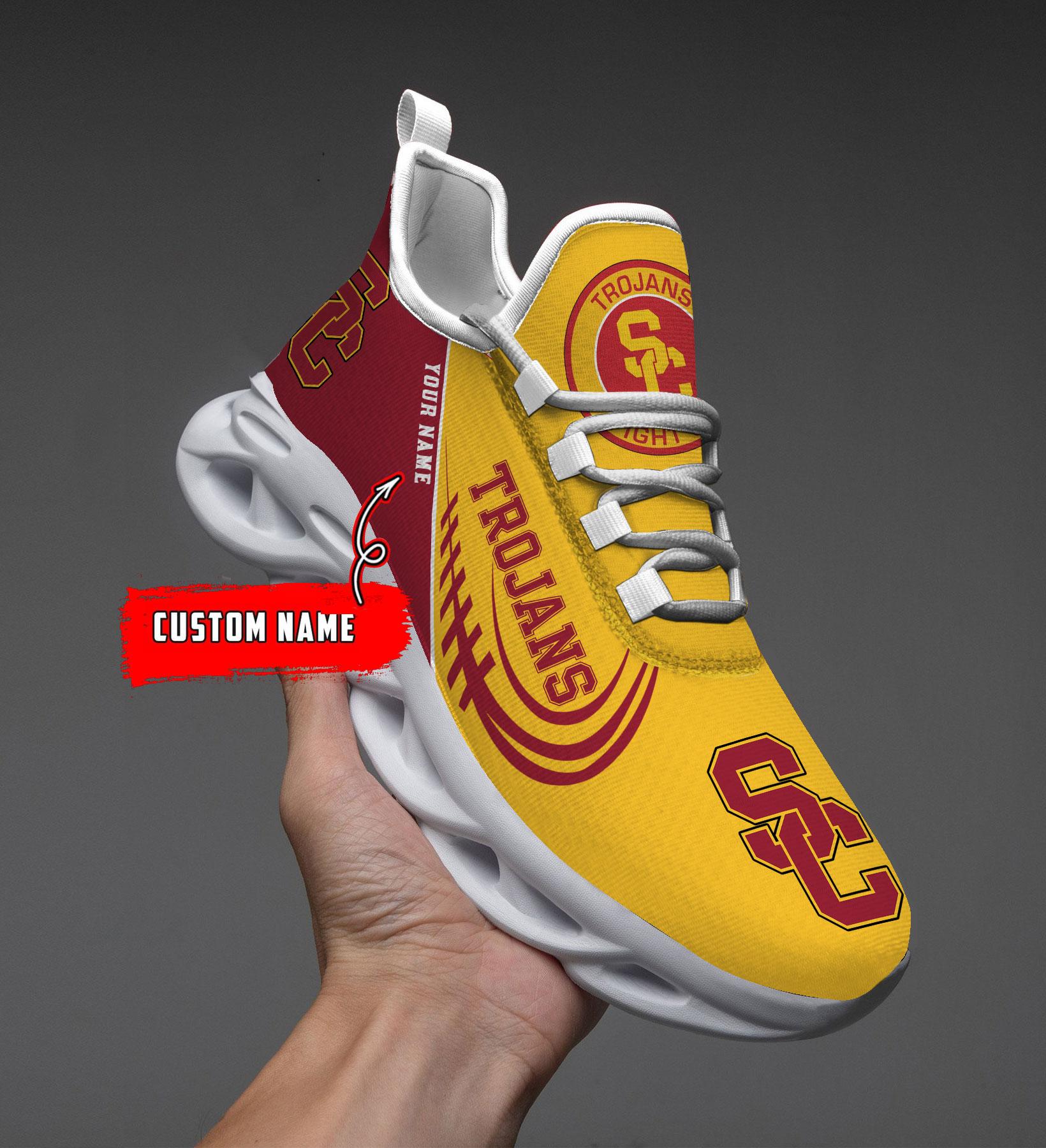 Personalized USC Trojans Max Soul Shoes Sneakers for Men And Women – Casual Shoes, Streetwear Shoes