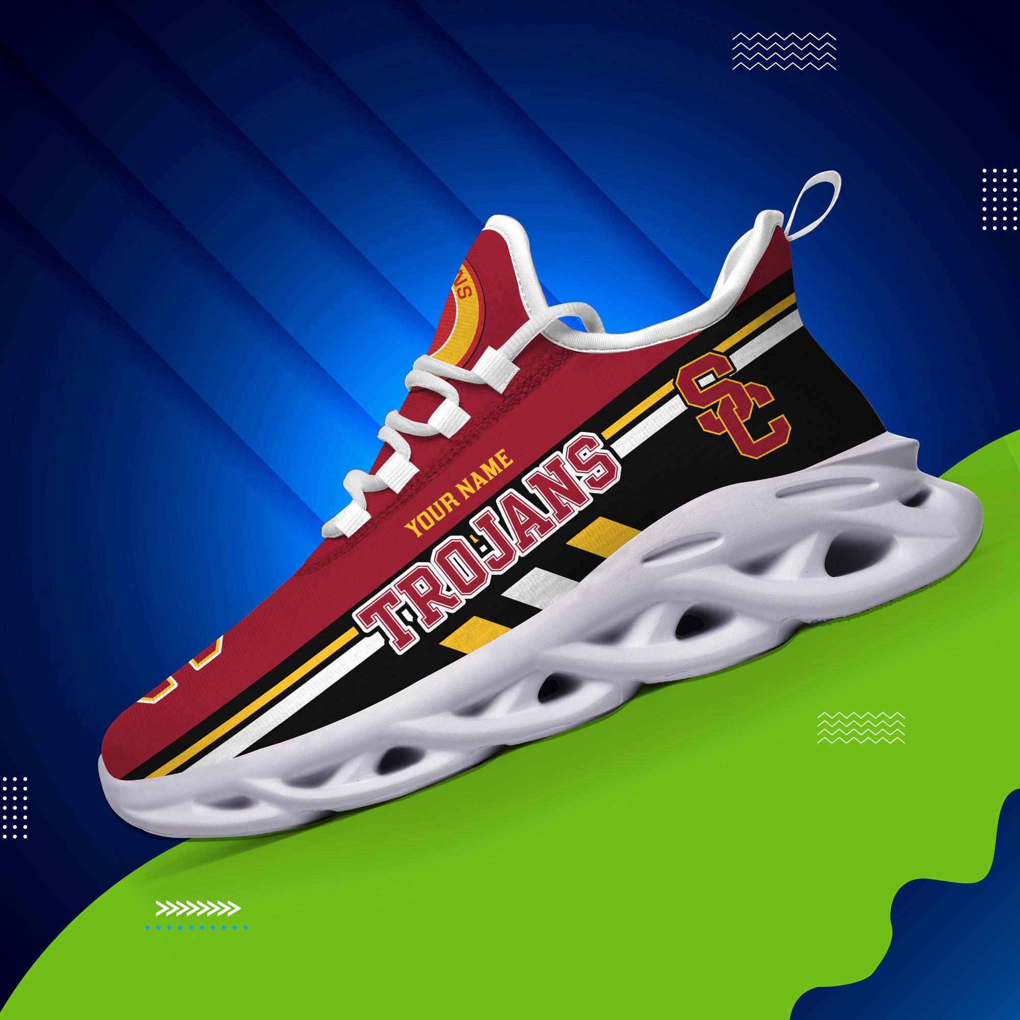 Personalized USC Trojans Max Soul Shoes Sneakers for Men And Women – Casual Shoes, Streetwear Shoes - Image 4