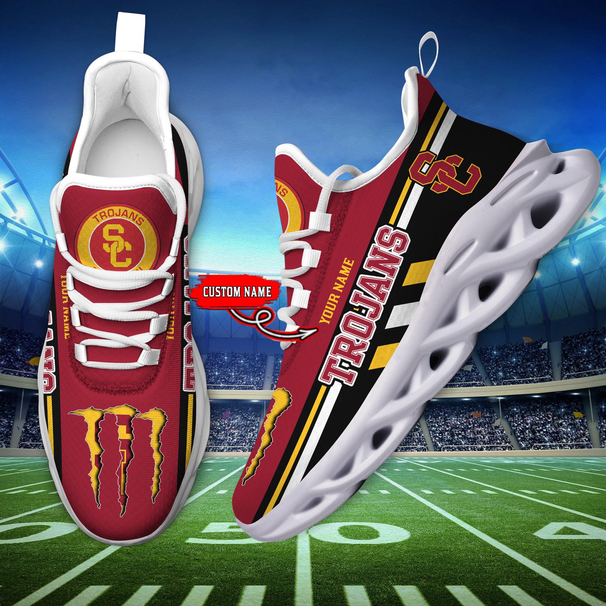 Personalized USC Trojans Max Soul Shoes Sneakers for Men And Women – Casual Shoes, Streetwear Shoes - Image 6