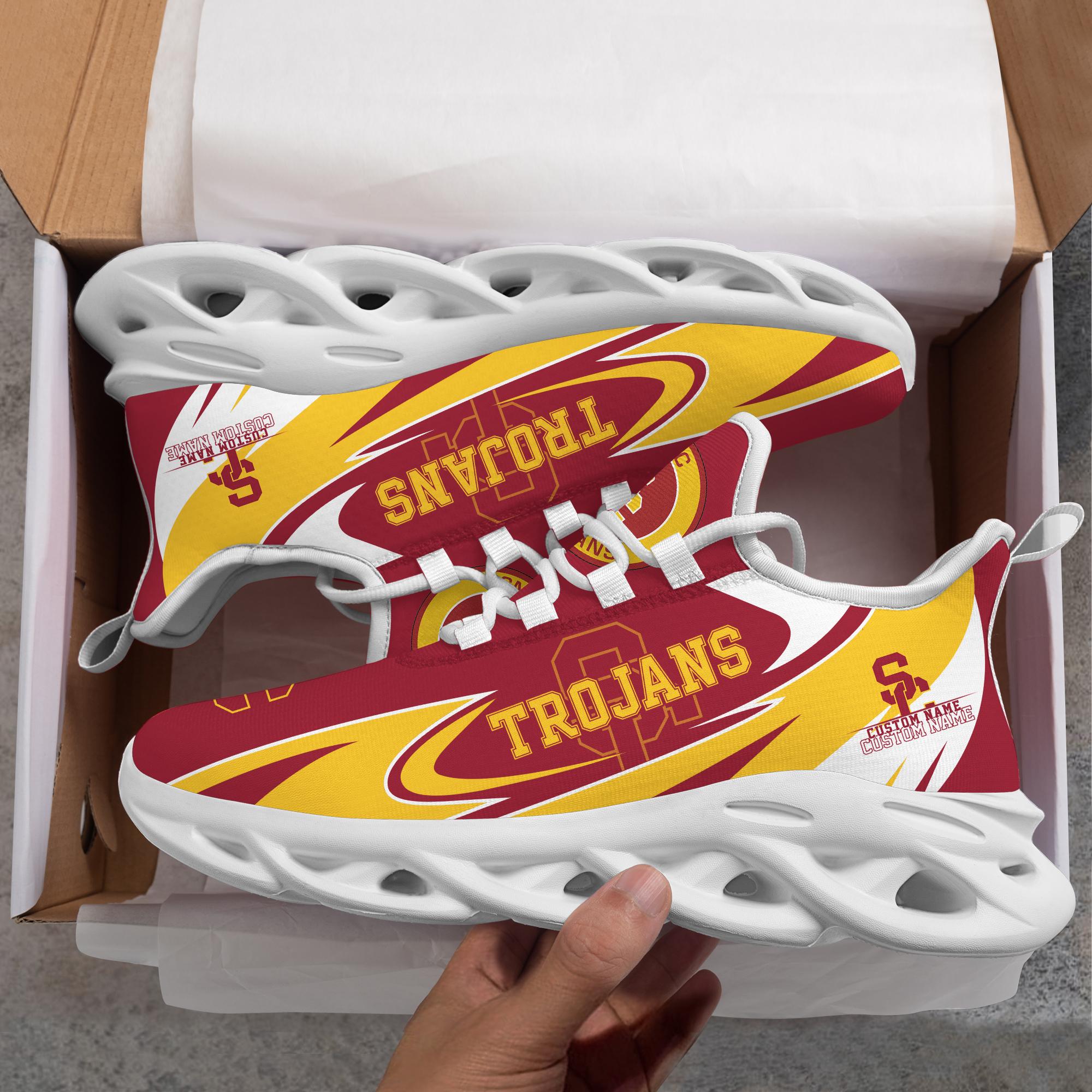 Personalized USC Trojans Max Soul Shoes Sneakers for Men And Women – Casual Shoes, Streetwear Shoes - Image 4