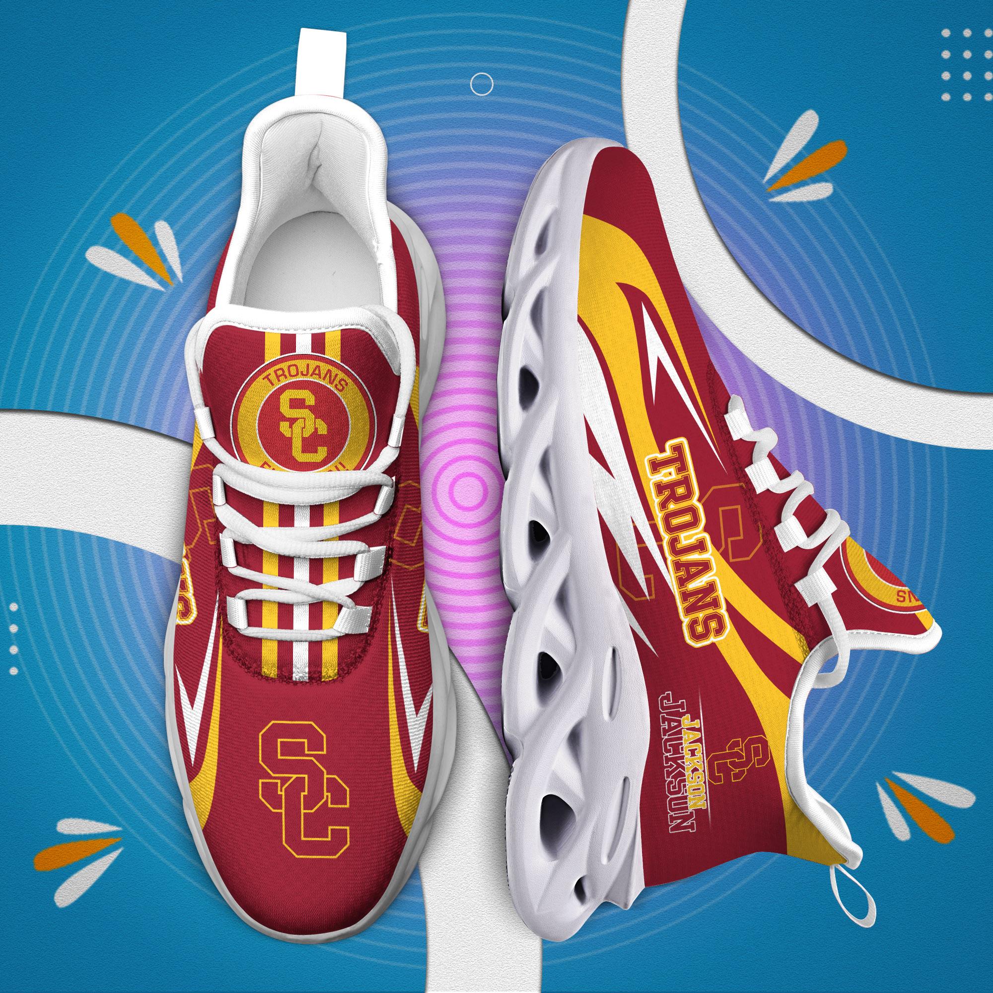 Personalized USC Trojans Max Soul Shoes Sneakers for Men And Women – Casual Shoes, Streetwear Shoes - Image 5