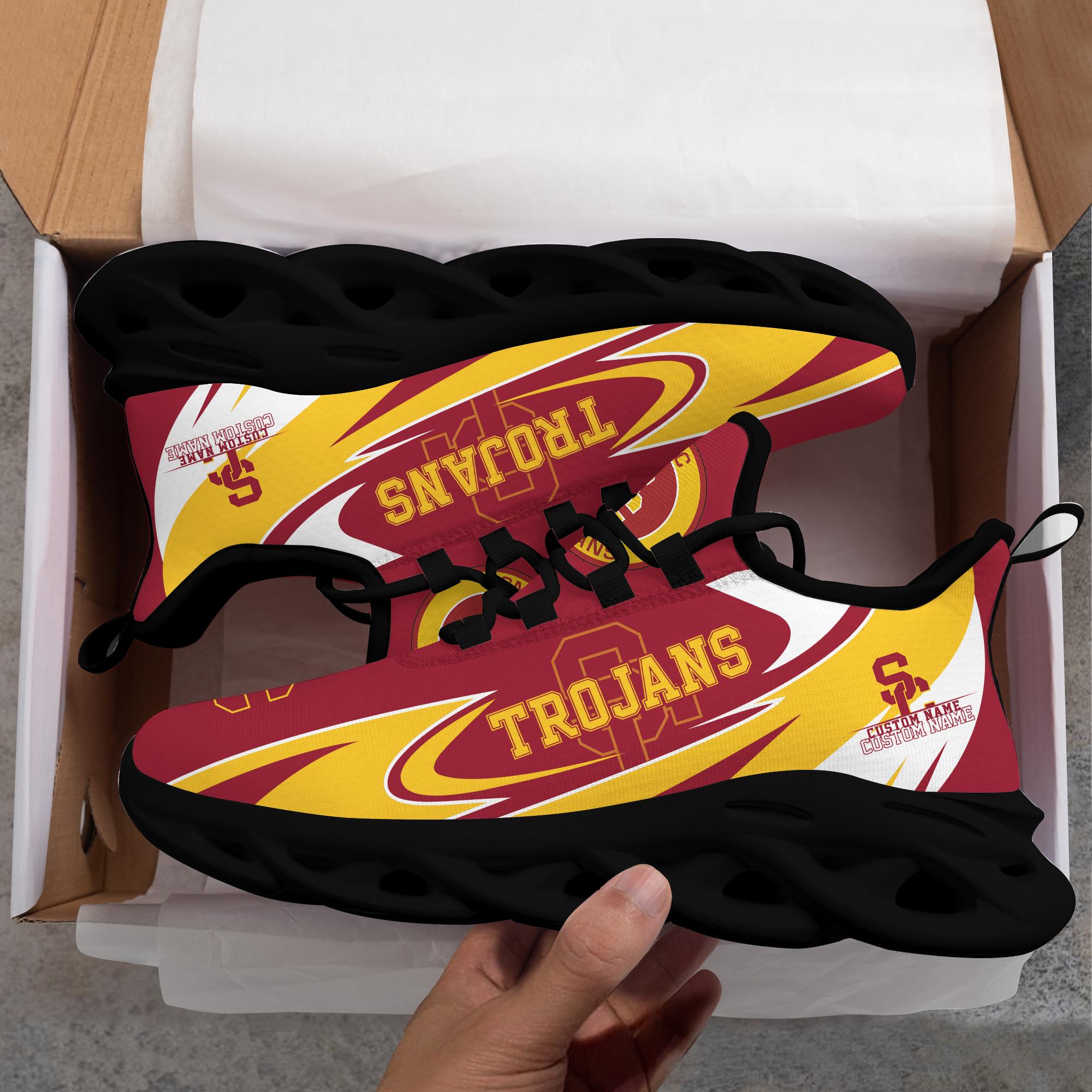 Personalized USC Trojans Max Soul Shoes Sneakers for Men And Women – Casual Shoes, Streetwear Shoes - Image 3