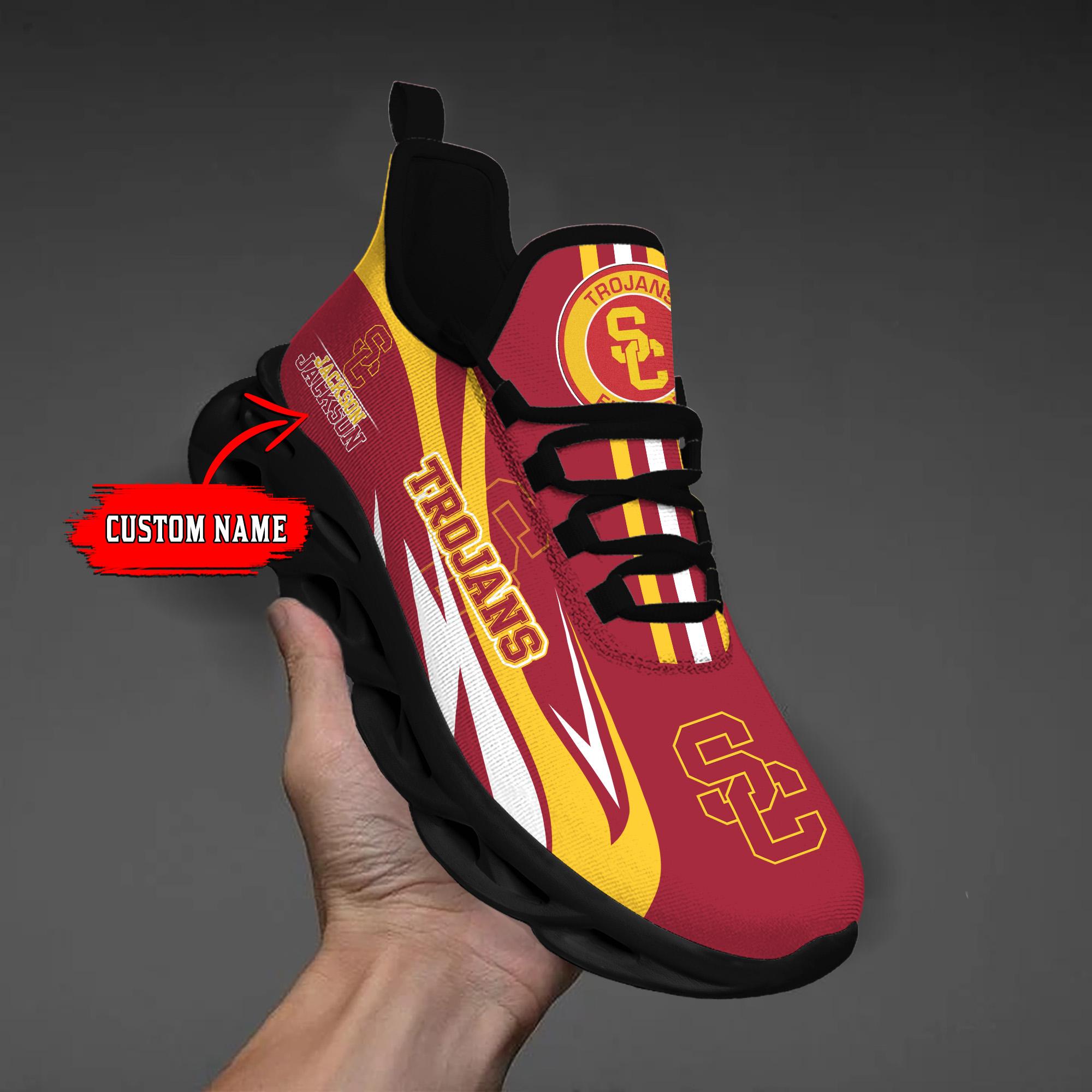 Personalized USC Trojans Max Soul Shoes Sneakers for Men And Women – Casual Shoes, Streetwear Shoes - Image 3