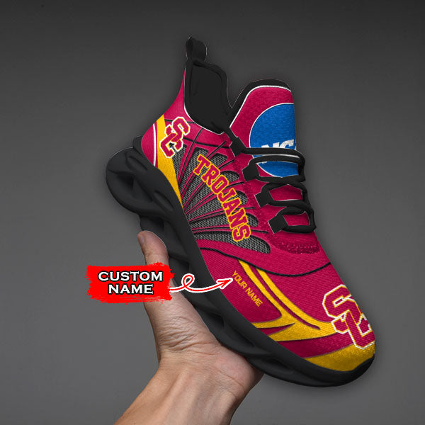 Personalized USC Trojans NCAA Max Soul Shoes Sneakers for Men And Women – NCAA Fan Shoes, Team Sneakers - Image 5