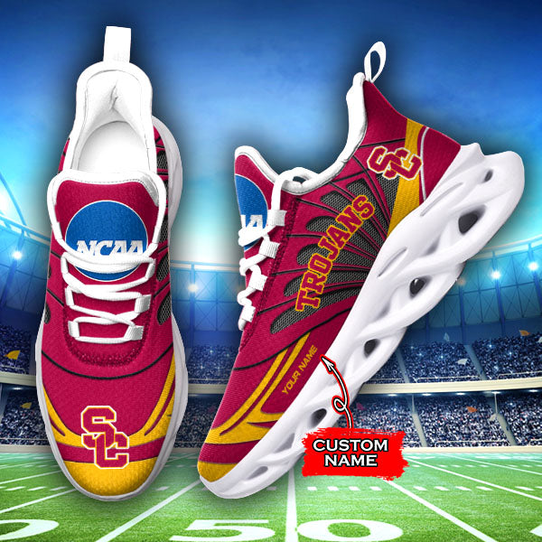 Personalized USC Trojans NCAA Max Soul Shoes Sneakers for Men And Women – NCAA Fan Shoes, Team Sneakers
