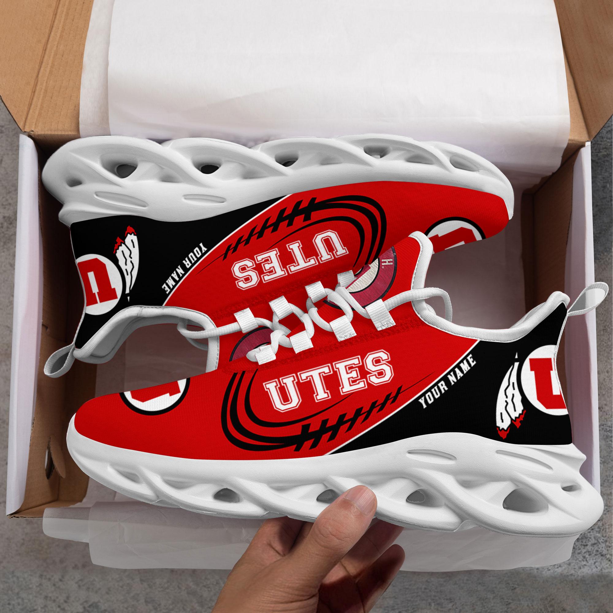 Personalized Utah Utes Max Soul Shoes Sneakers for Men And Women – NCAA Fan Shoes, Team Sneakers - Image 6
