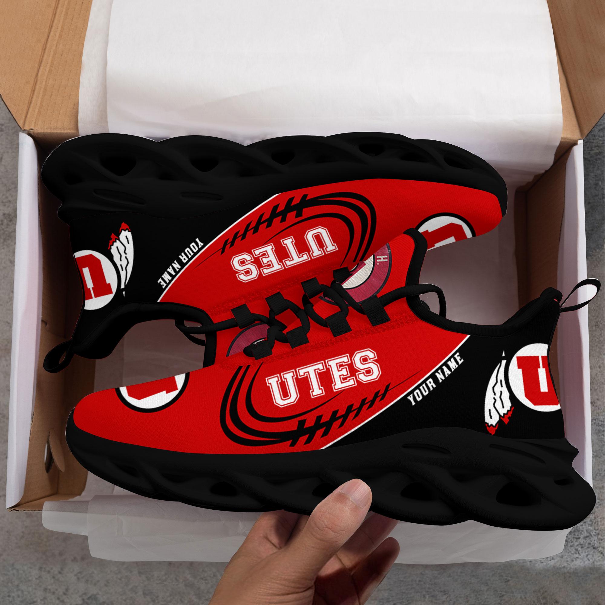 Personalized Utah Utes Max Soul Shoes Sneakers for Men And Women – NCAA Fan Shoes, Team Sneakers - Image 5