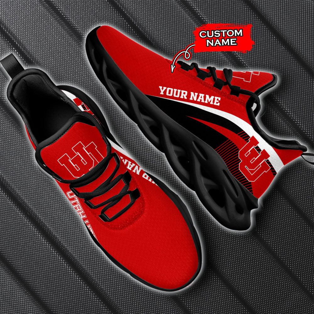 Personalized Utah Utes NCAA Max Soul ShoesSneakers for Men And Women – NCAA Fan Shoes, Team Sneakers - Image 7