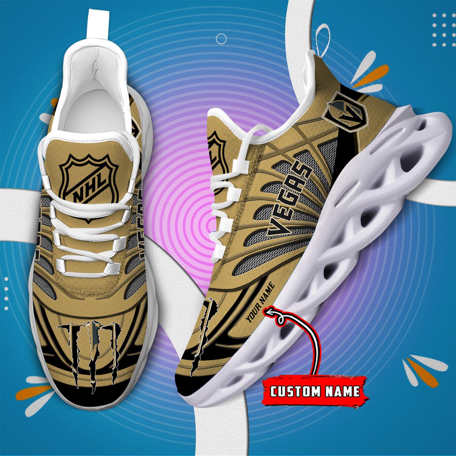 Personalized Vegas Golden Knights Max Soul Shoes Sneakers for Men And Women – NHL Hockey Fan Shoes, Team Sneakers - Image 7