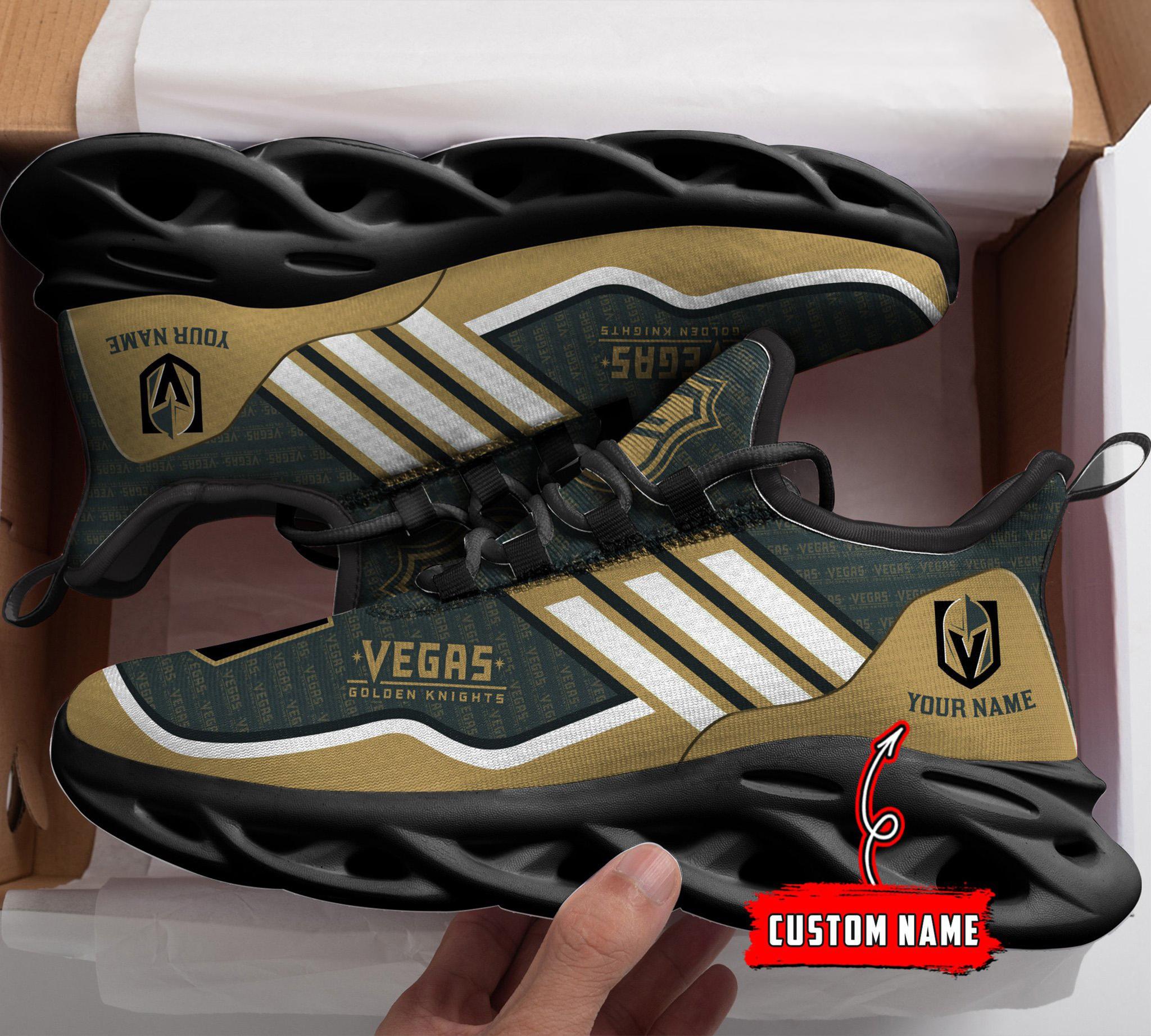 Personalized Vegas Golden Knights Max Soul Shoes Sneakers for Men And Women – NHL Hockey Fan Shoes, Team Sneakers - Image 3