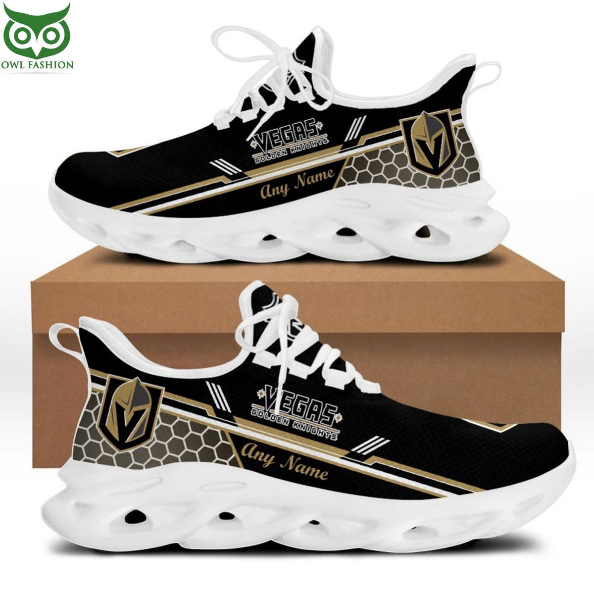 Personalized Vegas Golden Knights Max Soul Shoes Sneakers for Men And Women – NHL Hockey Fan Shoes, Team Sneakers