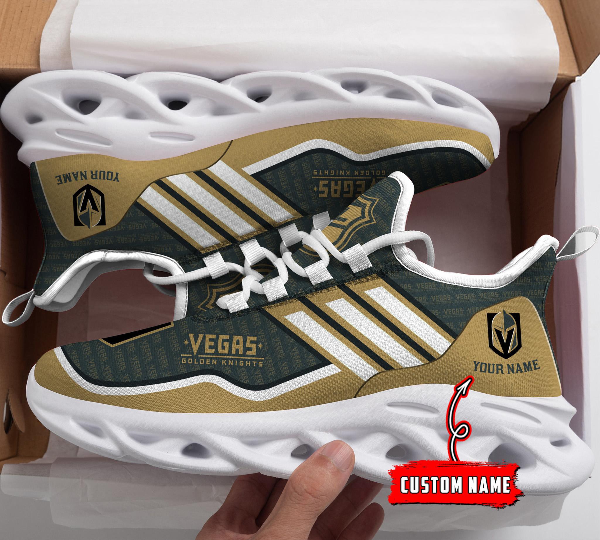 Personalized Vegas Golden Knights Max Soul Shoes Sneakers for Men And Women – NHL Hockey Fan Shoes, Team Sneakers - Image 4