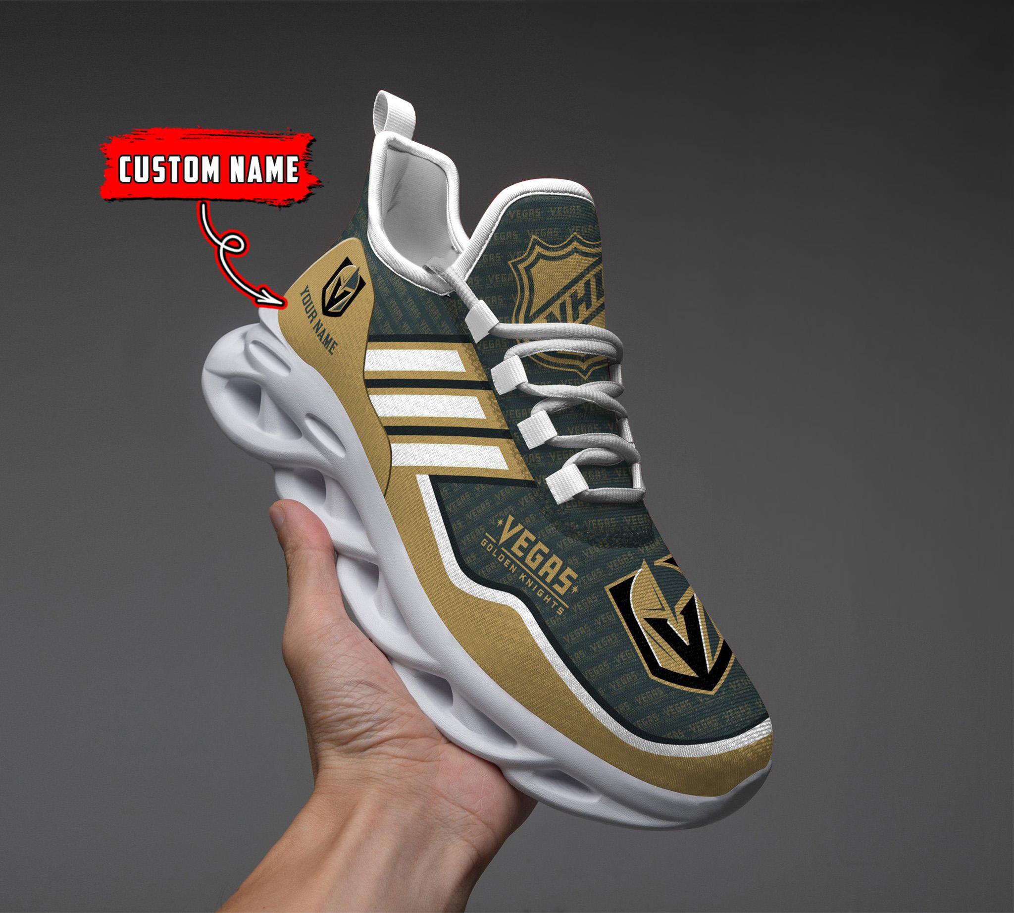 Personalized Vegas Golden Knights Max Soul Shoes Sneakers for Men And Women – NHL Hockey Fan Shoes, Team Sneakers - Image 5