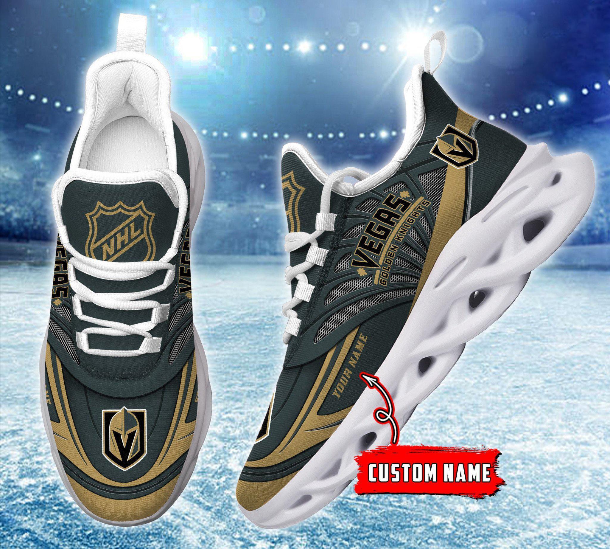 Personalized Vegas Golden Knights Max Soul Shoes Sneakers for Men And Women – NHL Hockey Fan Shoes, Team Sneakers - Image 5
