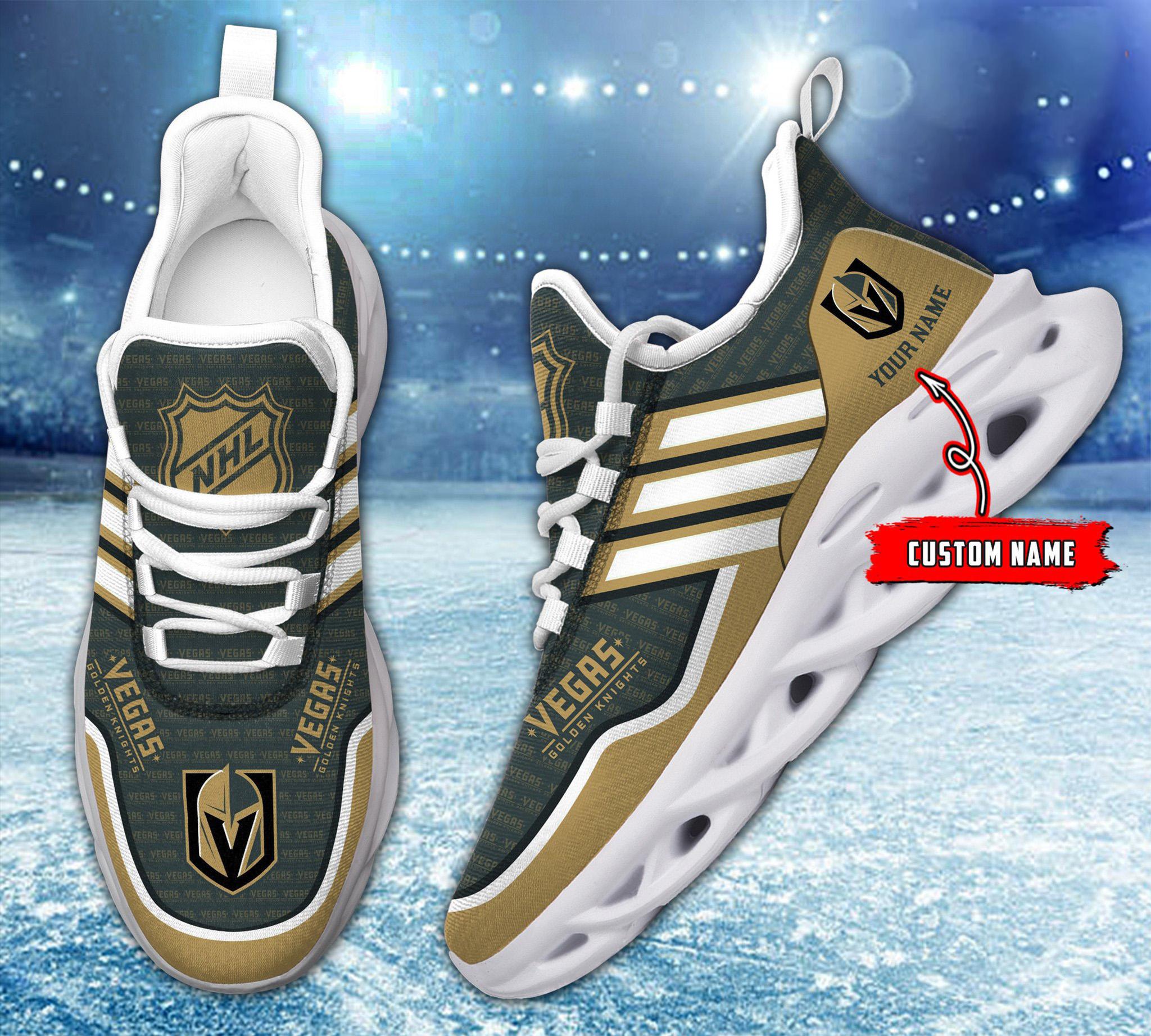 Personalized Vegas Golden Knights Max Soul Shoes Sneakers for Men And Women – NHL Hockey Fan Shoes, Team Sneakers