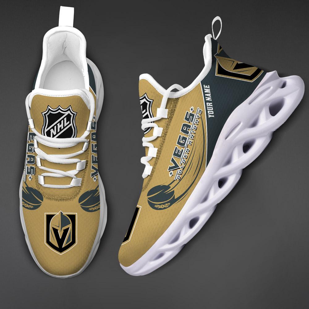 Personalized Vegas Golden Knights Max Soul Shoes Sneakers for Men And Women – NHL Hockey Fan Shoes, Team Sneakers - Image 5