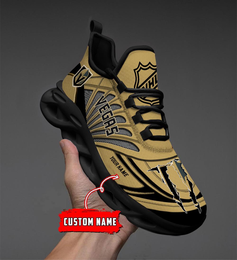 Personalized Vegas Golden Knights Max Soul Shoes Sneakers for Men And Women – NHL Hockey Fan Shoes, Team Sneakers - Image 5