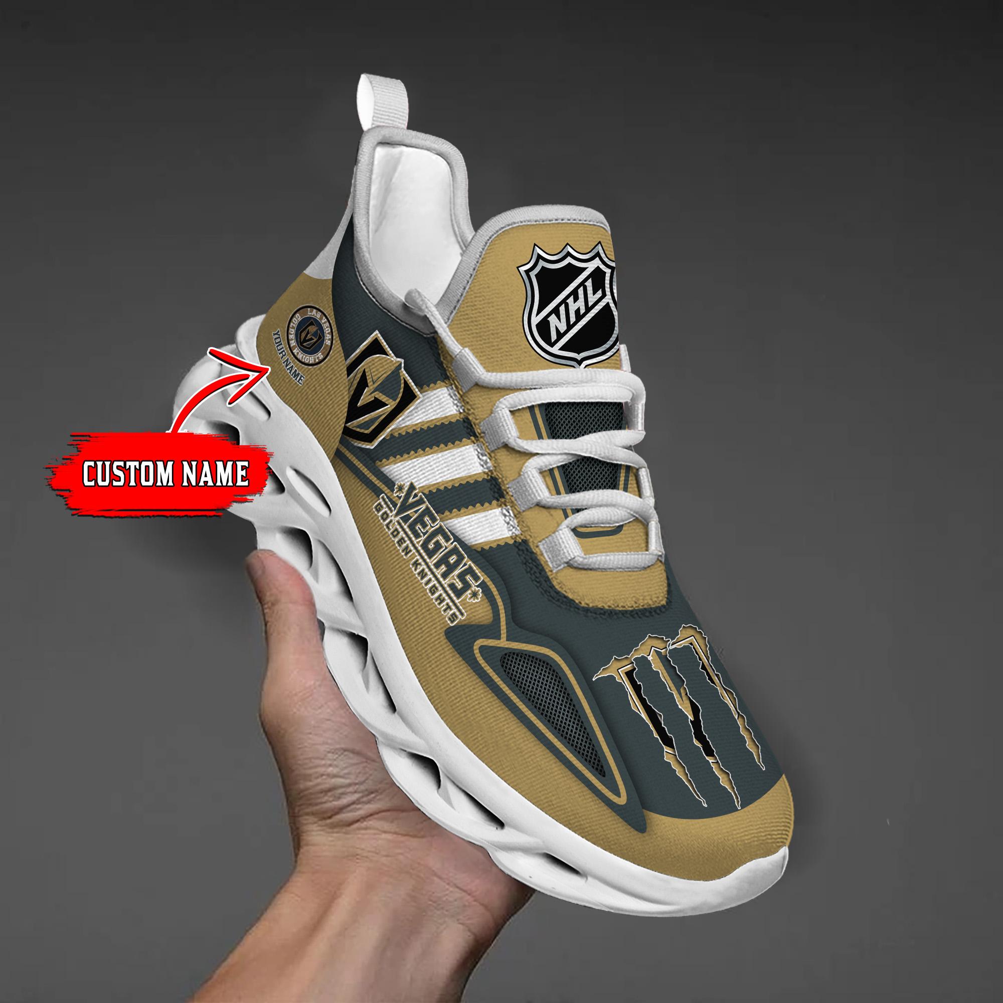 Personalized Vegas Golden Knights Max Soul Shoes Sneakers for Men And Women – NHL Hockey Fan Shoes, Team Sneakers