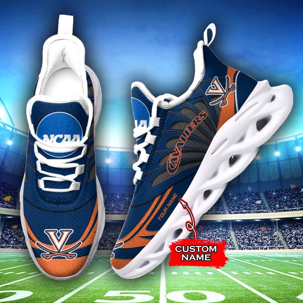 Personalized Virginia Cavaliers NCAA Max Soul Shoes Sneakers for Men And Women – NCAA Fan Shoes, Team Sneakers