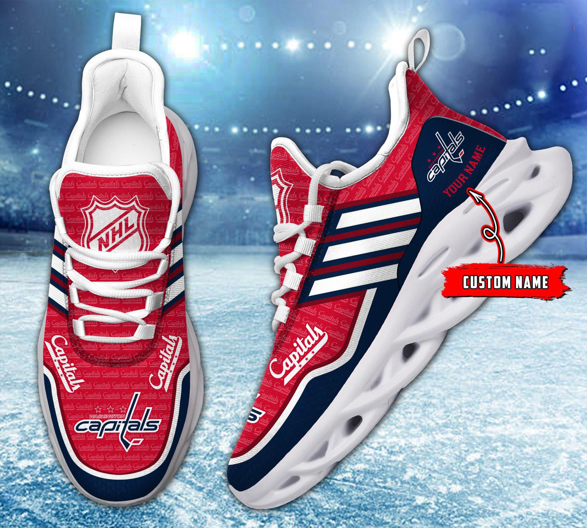 Personalized Washington Capitals Max Soul Shoes Sneakers for Men And Women – NHL Hockey Fan Shoes, Team Sneakers
