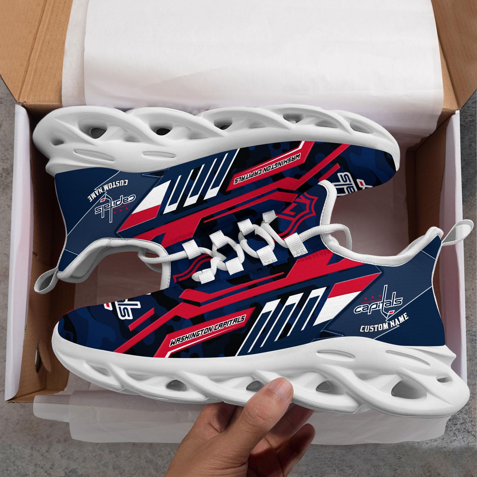 Personalized Washington Capitals Max Soul Shoes Sneakers for Men And Women – NHL Hockey Fan Shoes, Team Sneakers