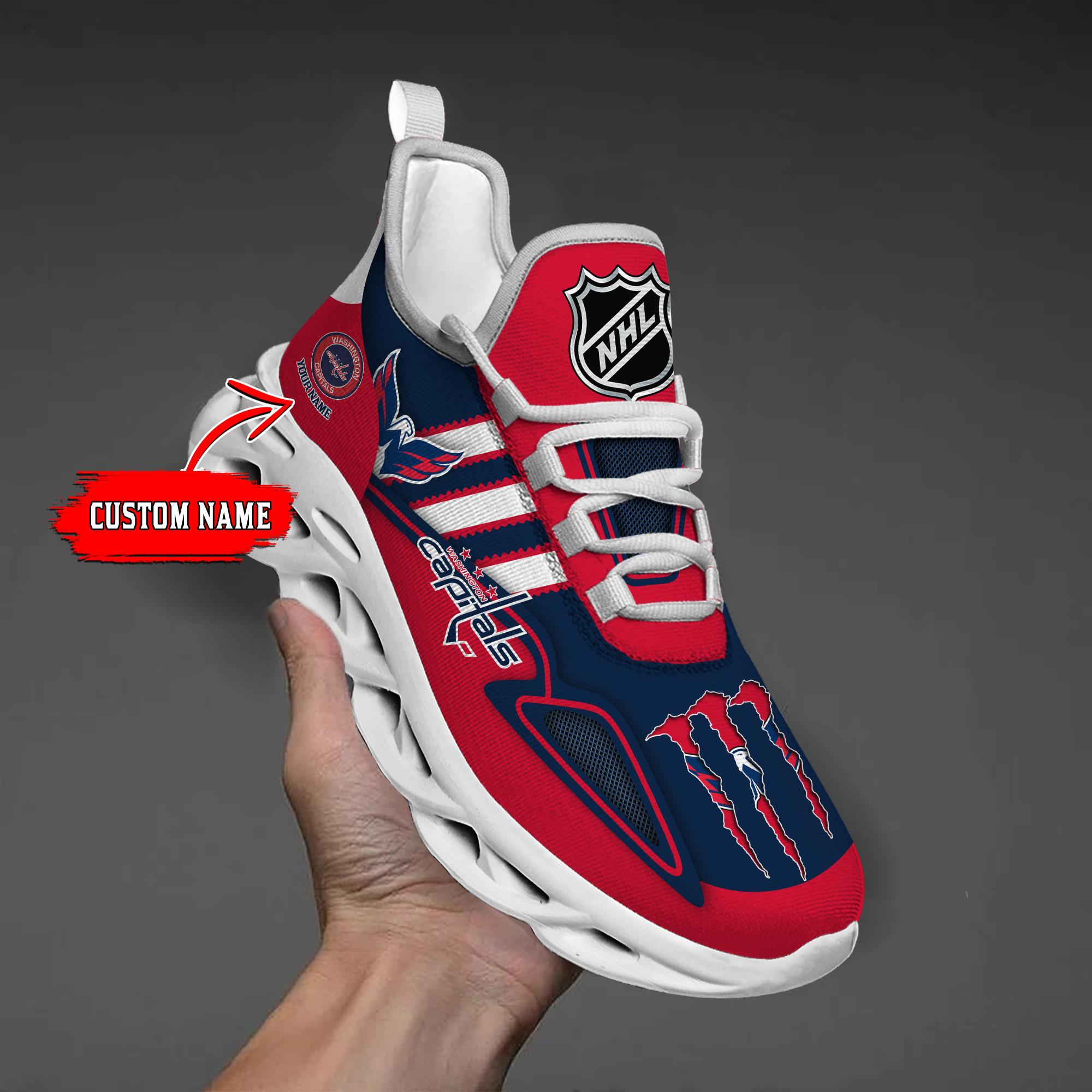 Personalized Washington Capitals Max Soul Shoes Sneakers for Men And Women – NHL Hockey Fan Shoes, Team Sneakers