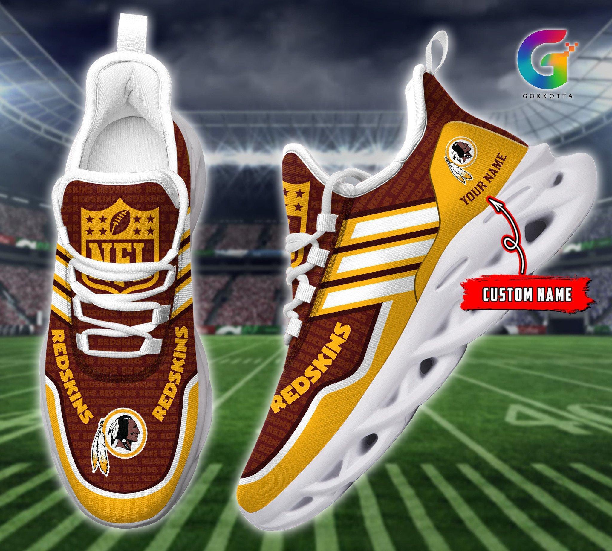 Personalized Washington Commanders Max Soul Shoes Sneakers for Men And Women – NFL Football Fan Shoes, Team Sneakers