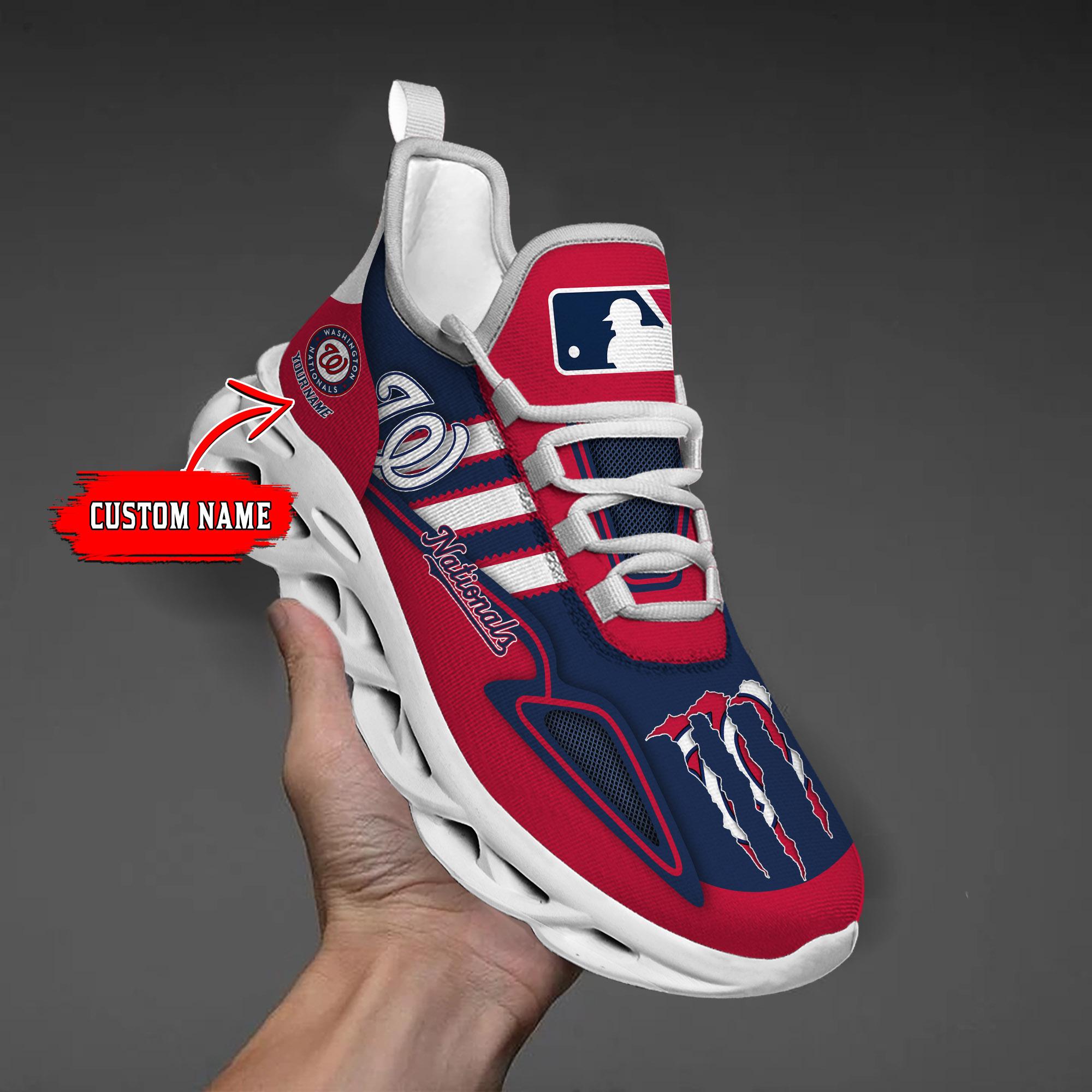 Personalized Washington Nationals Max Soul Shoes Sneakers for Men And Women – MLB Baseball Fan Shoes, Team Sneakers
