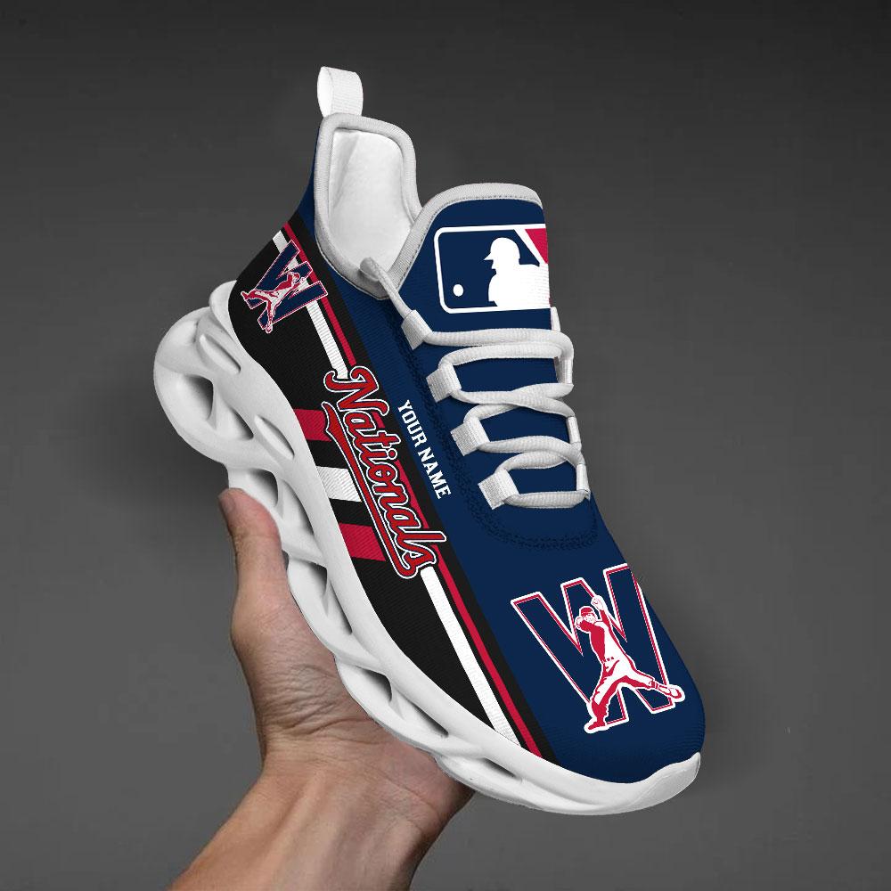Personalized Washington Nationals Max Soul Shoes Sneakers for Men And Women – MLB Baseball Fan Shoes, Team Sneakers