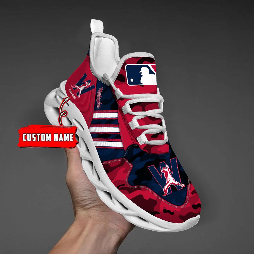 Personalized Washington Nationals Max Soul Shoes Sneakers for Men And Women – MLB Baseball Fan Shoes, Team Sneakers