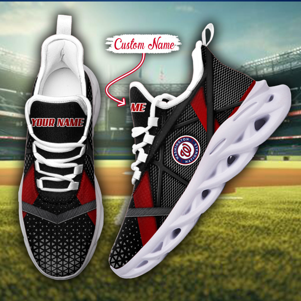 Personalized Washington Nationals MLB Max Soul ShoesSneakers for Men And Women – MLB Baseball Fan Shoes, Team Sneakers