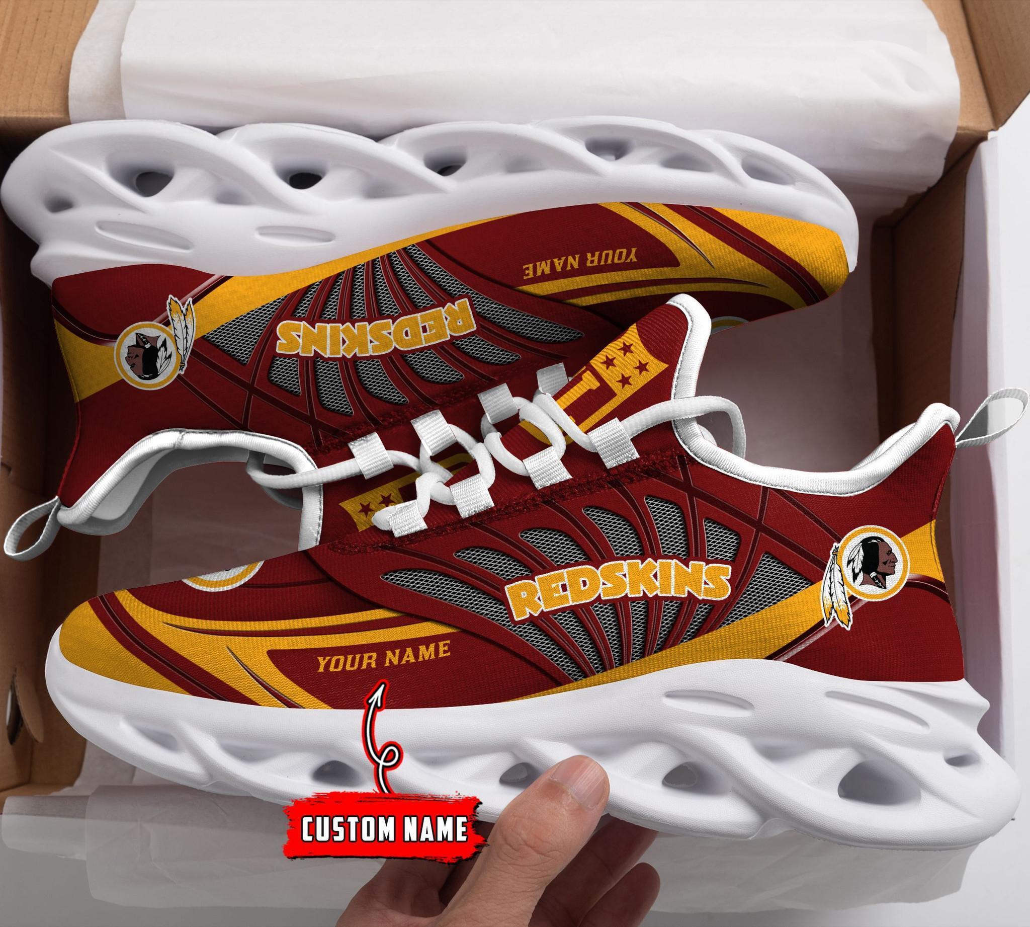 Personalized Washington Redskins Max Soul Shoes Sneakers for Men And Women – MLB Baseball Fan Shoes, Team Sneakers