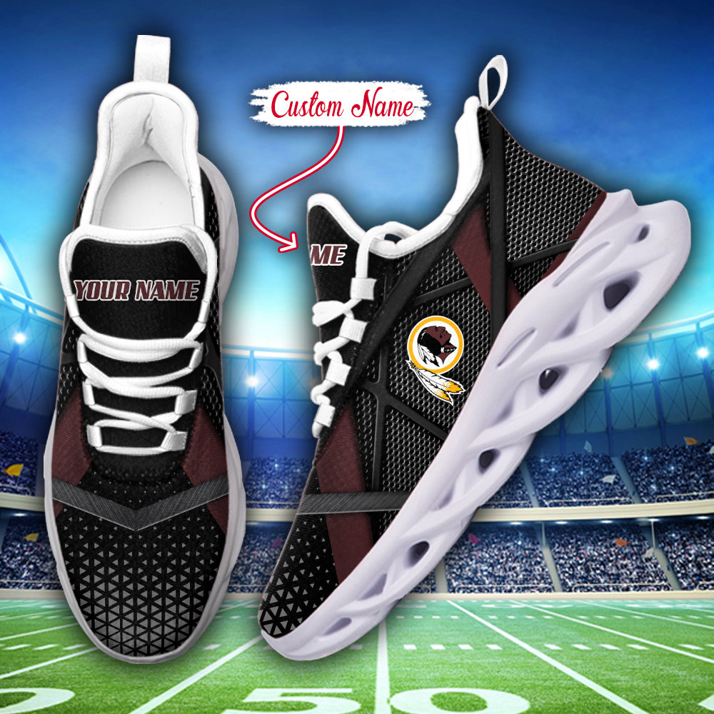 Personalized Washington Redskins NFL Max Soul Shoes Sneakers for Men And Women – NFL Football Fan Shoes, Team Sneakers