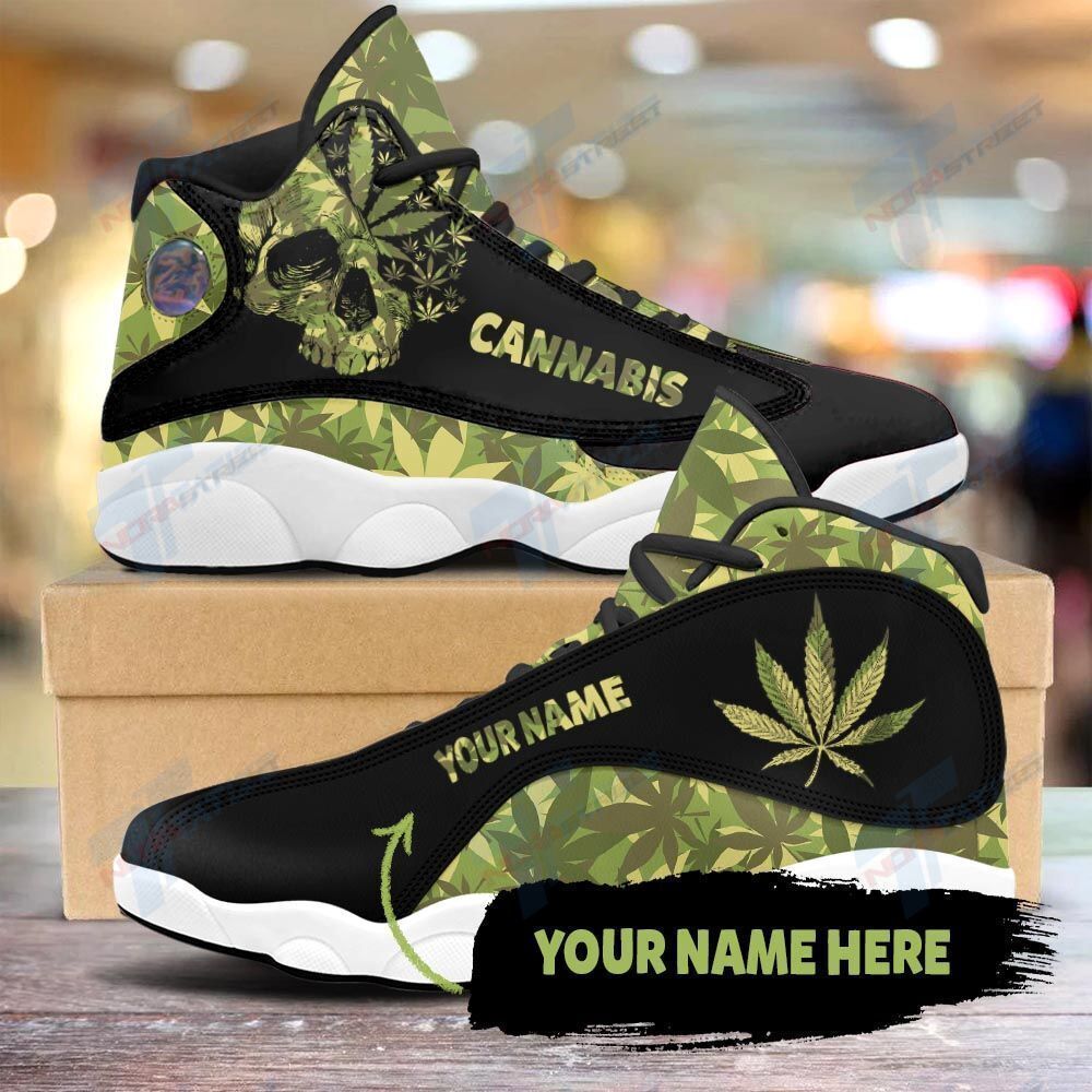 Personalized Weed JD13 Sneakers Shoes for Men & Women | Personalized Gift for Style Lovers