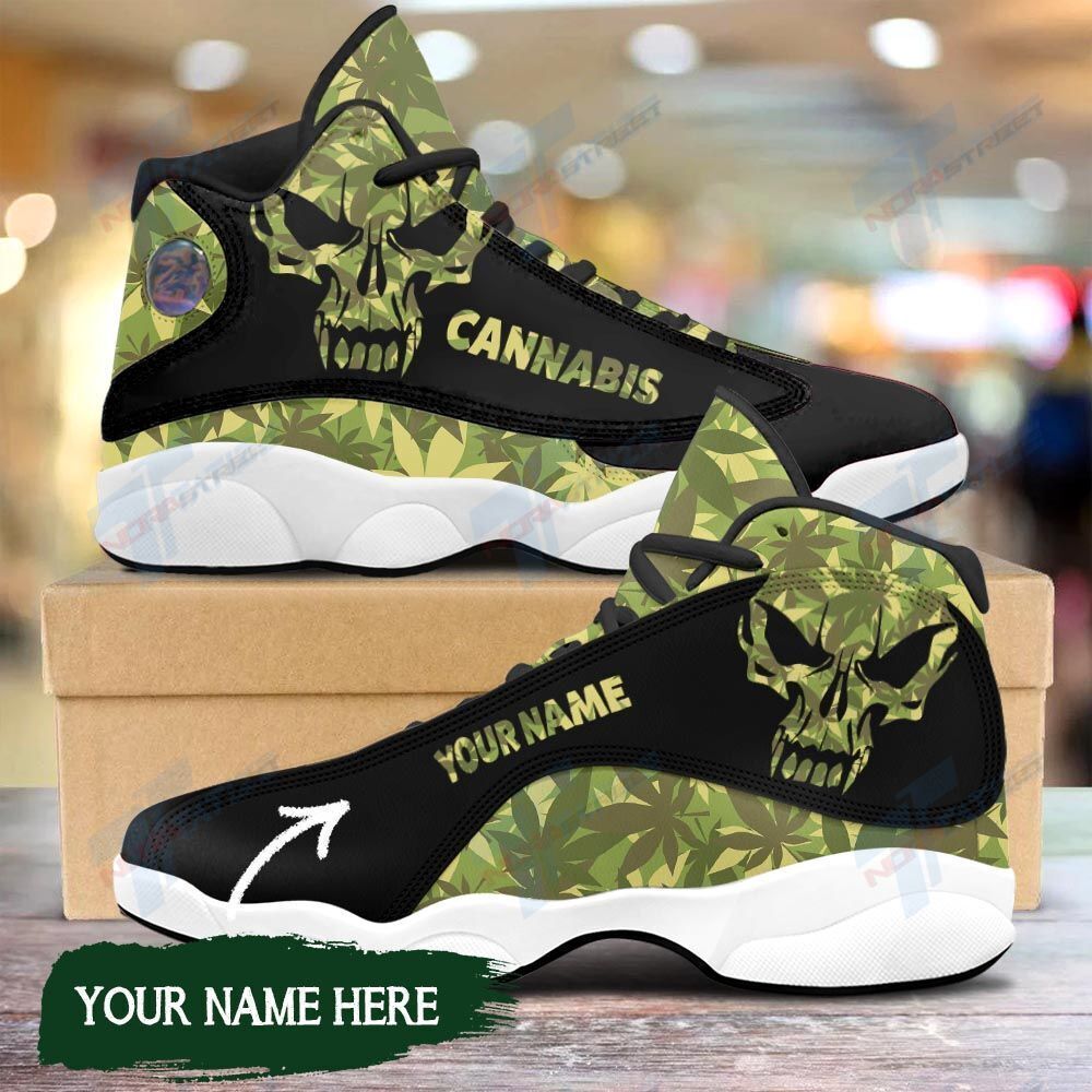 Personalized Weed JD13 Sneakers Shoes for Men & Women | Personalized Gift for Style Lovers