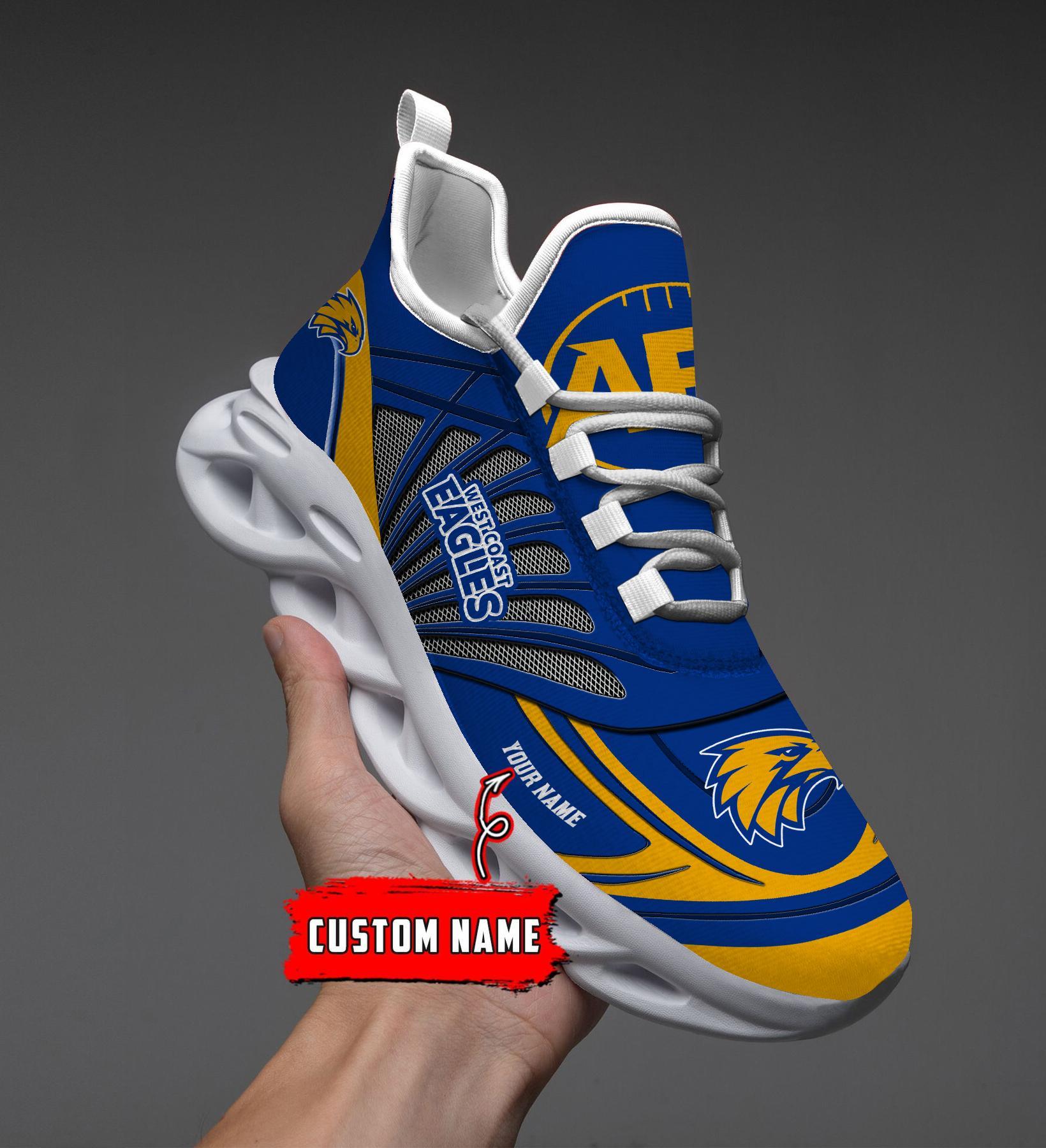 Personalized West Coast Eagles Max Soul Shoes Sneakers for Men And Women – NFL Football Fan Shoes, Team Sneakers