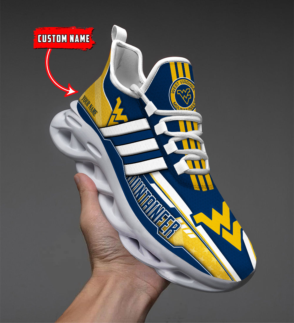 Personalized West Virginia Mountaineers Max Soul Shoes Sneakers for Men And Women – Casual Shoes, Streetwear Shoes