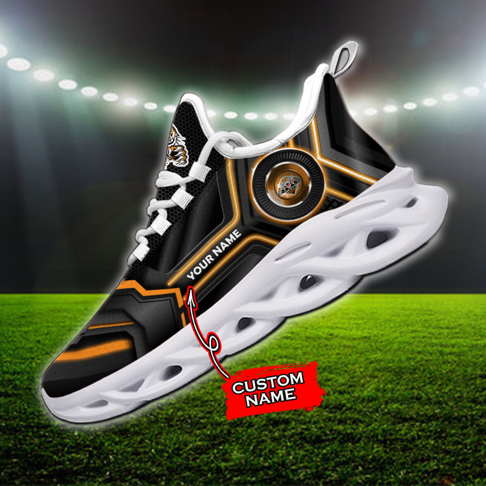 Personalized Wests Tigers NRL Max Soul Shoes Sneakers for Men And Women – MLB Baseball Fan Shoes, Team Sneakers