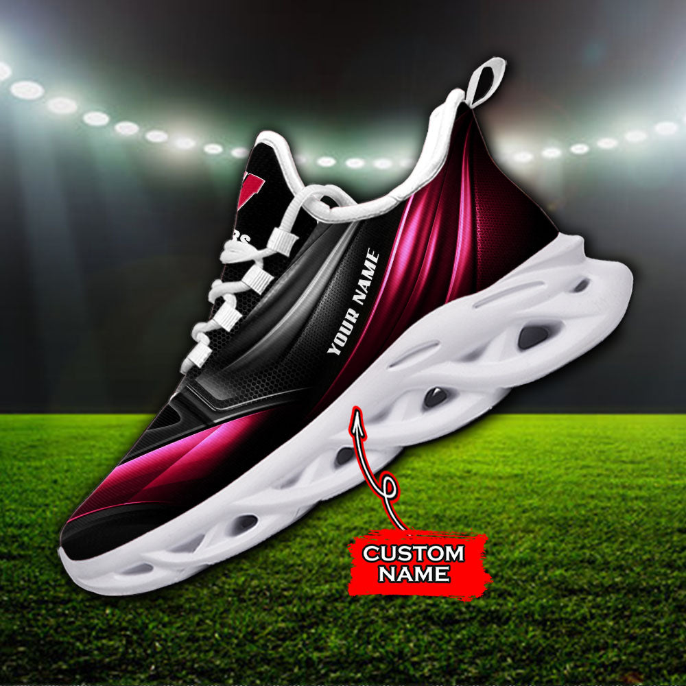 Personalized Wisconsin Badgers NCAA Max Soul Shoes Sneakers for Men And Women – NCAA Fan Shoes, Team Sneakers
