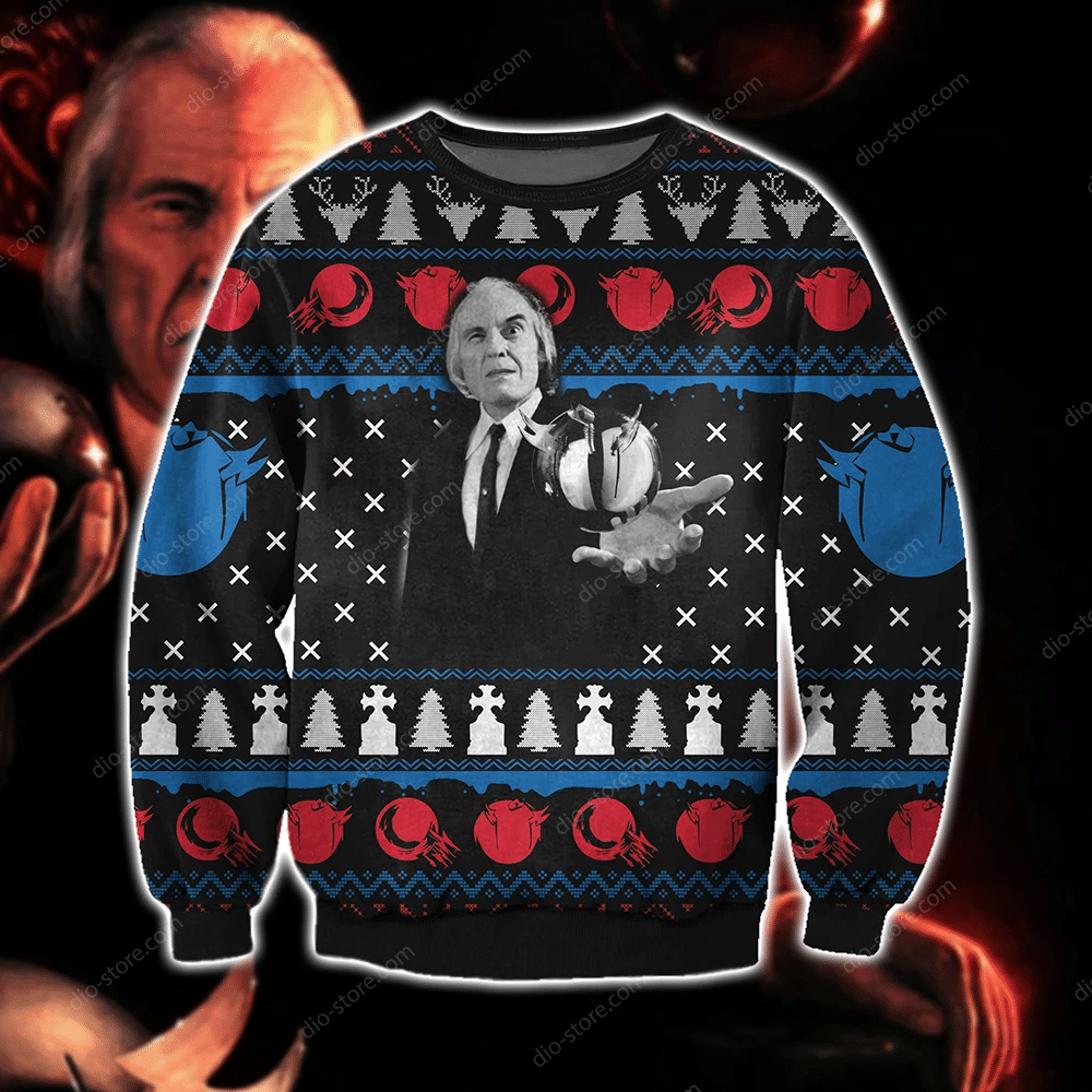Phantasm Knitting Pattern 3D Print Ugly Christmas Sweater