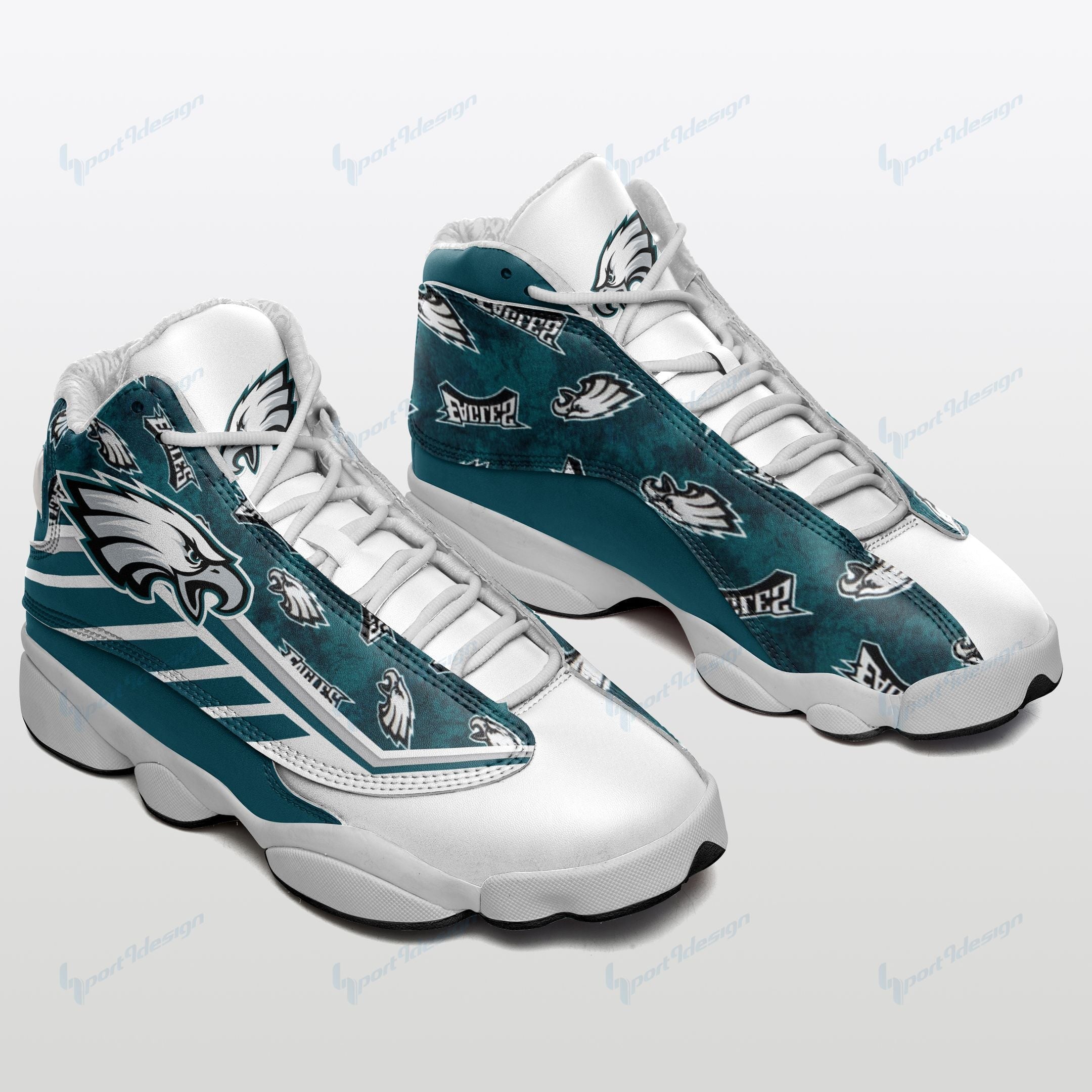 Philadelphia Eagles JD13 Sneakers Shoes for Men & Women | Custom Fan Gift