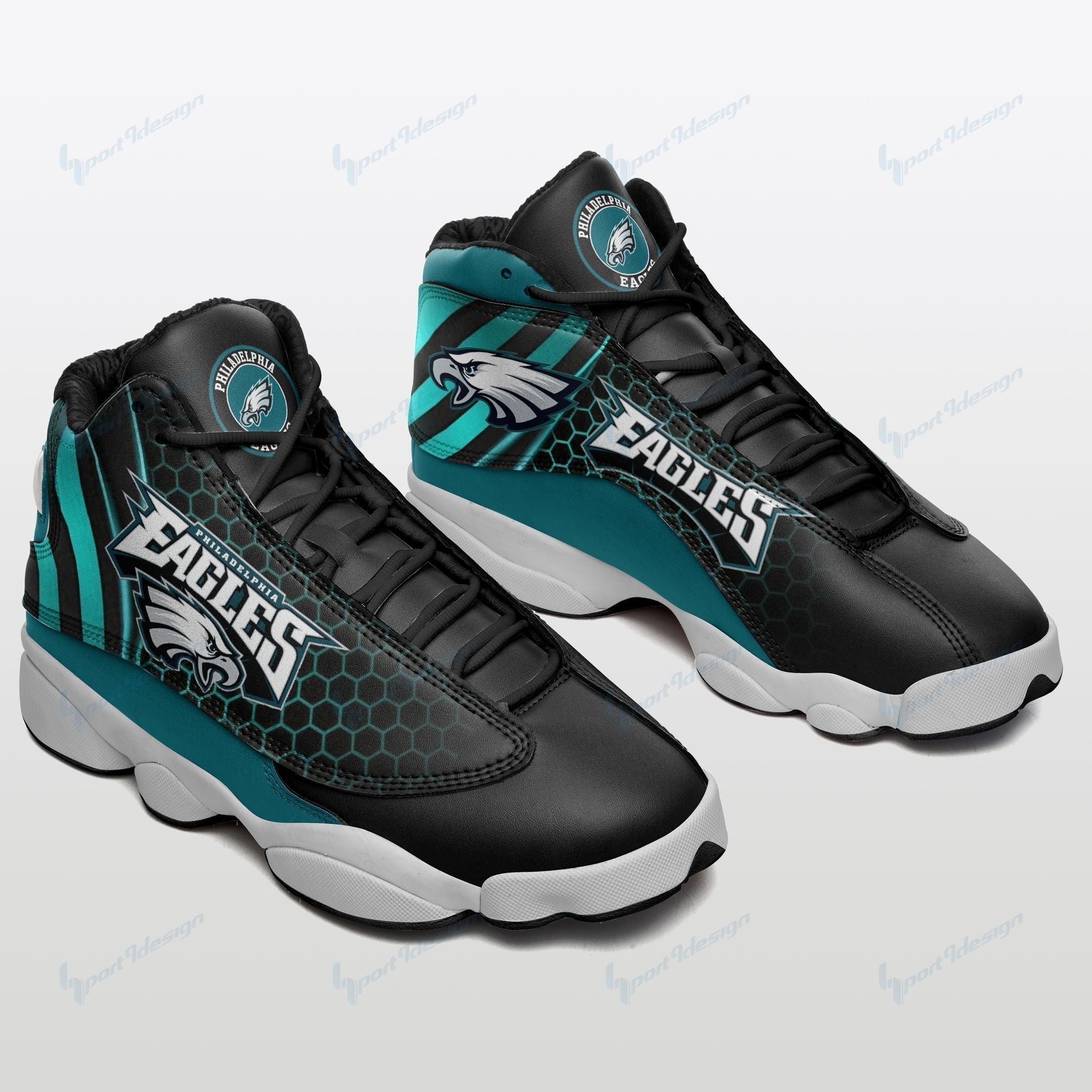 Philadelphia Eagles JD13 Sneakers Shoes for Men & Women | Custom Fan Gift
