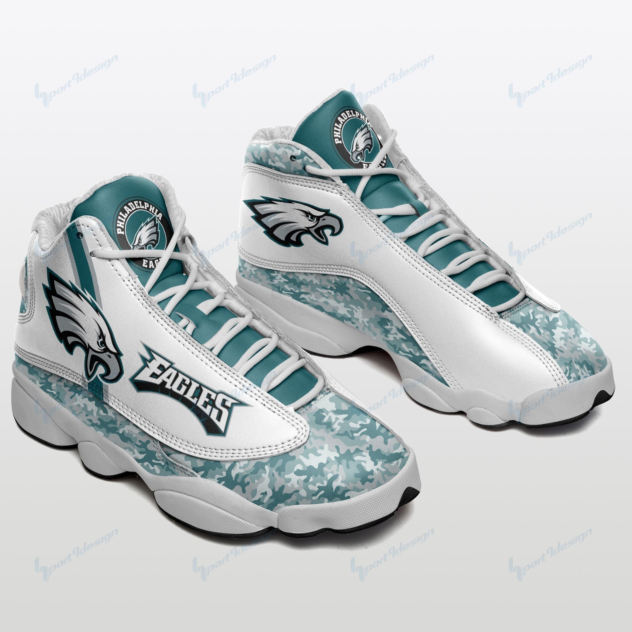 Philadelphia Eagles JD13 Sneakers Shoes for Men & Women | Custom Fan Gift