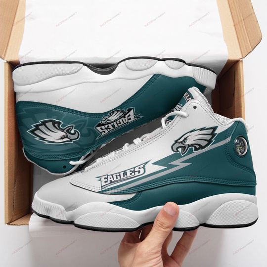 Philadelphia Eagles JD13 Sneakers Shoes for Men & Women | Custom Fan Gift