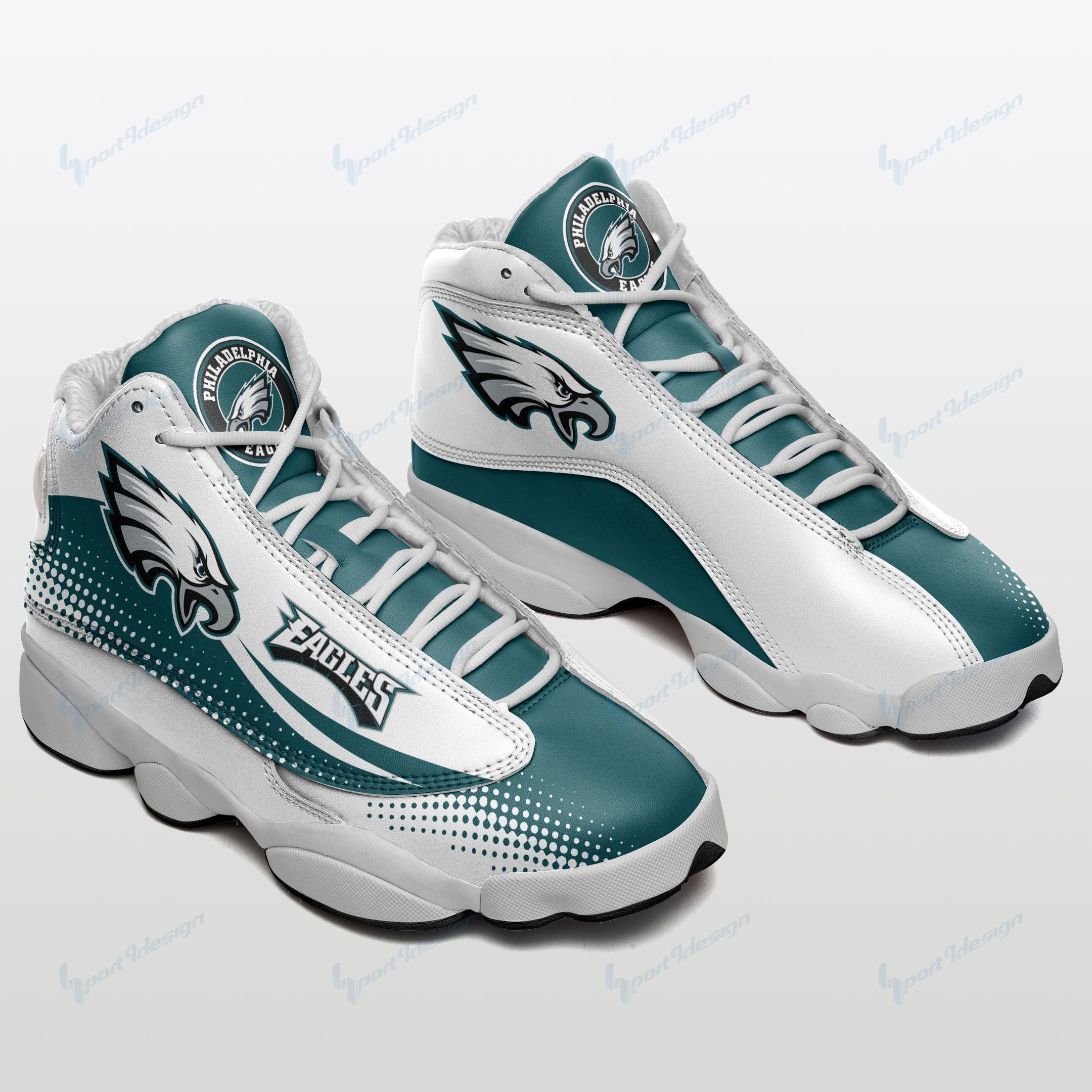 Philadelphia Eagles JD13 Sneakers Shoes for Men & Women | Custom Fan Gift