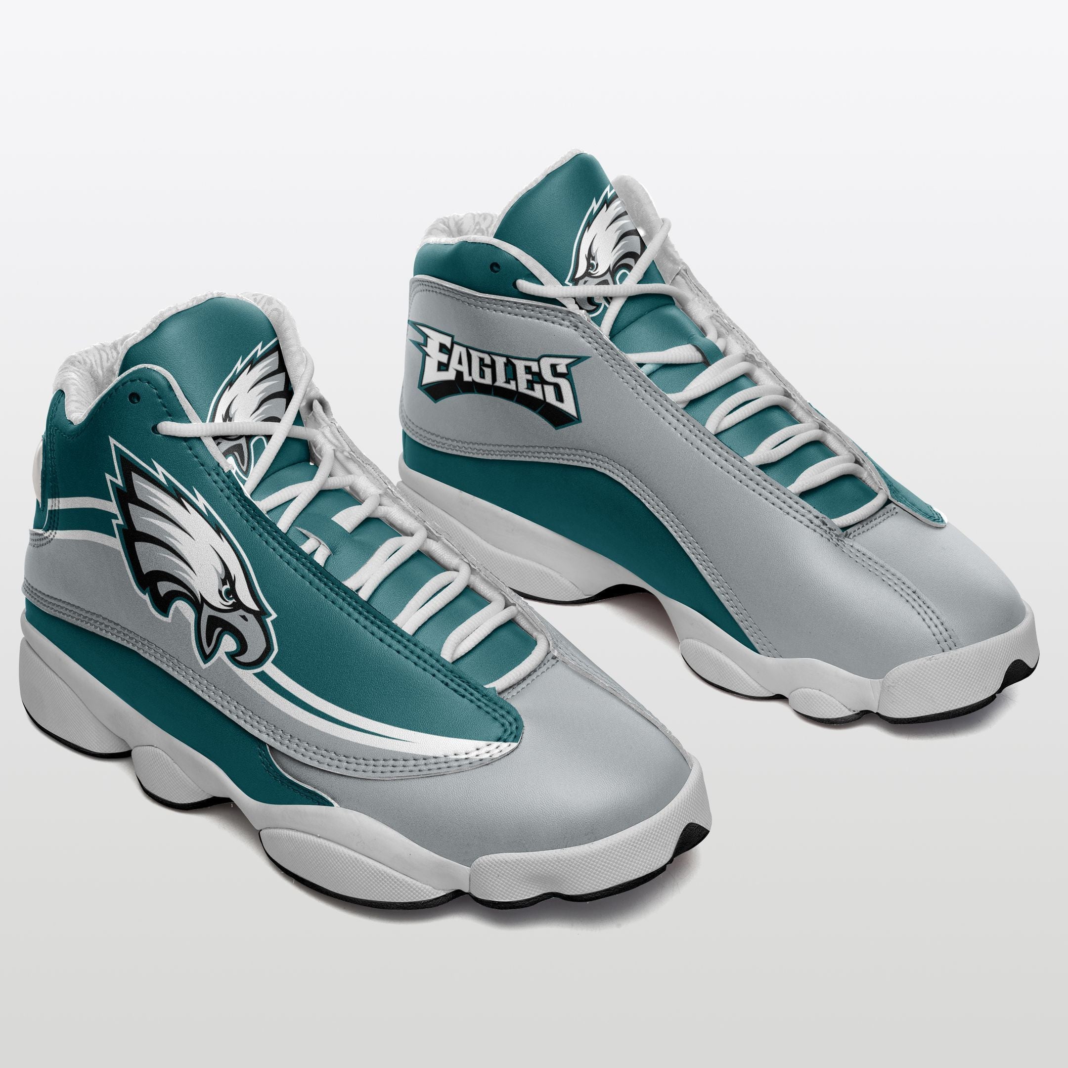 Philadelphia Eagles NFL JD13 Sneakers Shoes for Men & Women | Custom Fan Gift