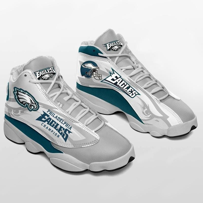 Philadelphia Eagles NFL JD13 Sneakers Shoes for Men & Women | Custom Fan Gift